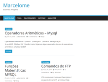 Tablet Screenshot of marcelome.com